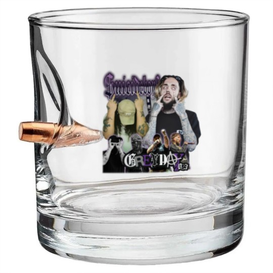 Discover Suicideboy 90s Vintage Bullet Whiskey Glasses, Suicideboy Bootleg Bullet Whiskey Glasses, Suicideboy