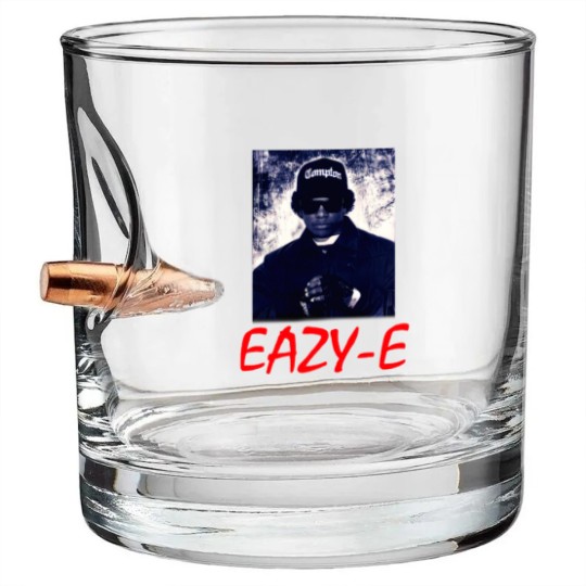 Discover Eazy-E NWA Bullet Whiskey Glasses Straight Outta Compton
