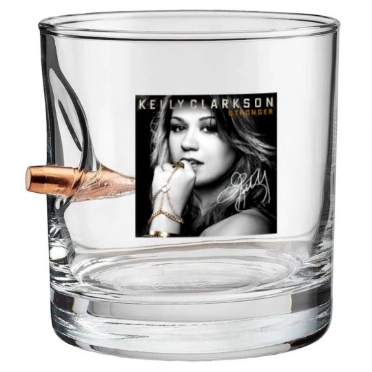 Discover Kelly Clarkson Stronger Signature Bullet Whiskey Glasses, Kelly Clarkson Bullet Whiskey Glasses