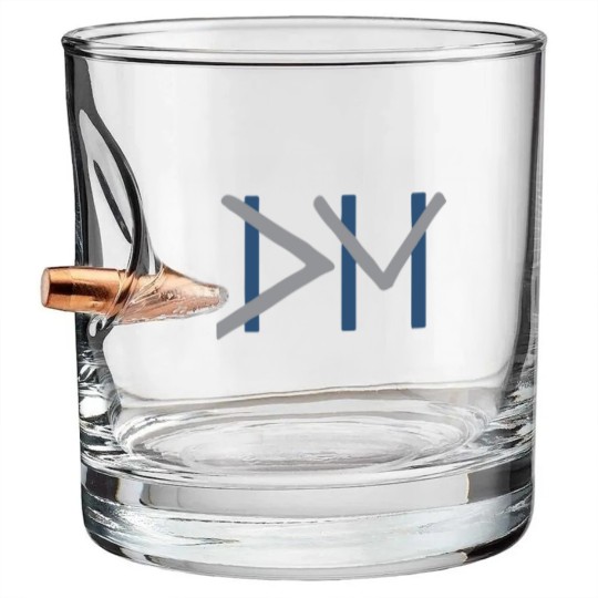 Discover DM 2k17 Blue - Depeche Mode - Bullet Whiskey Glasses