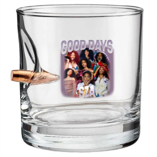 Discover SZA - Good Days Bullet Whiskey Glasses