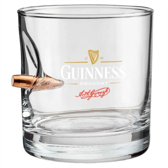 Discover Guinnesss Beer Bullet Whiskey Glasses
