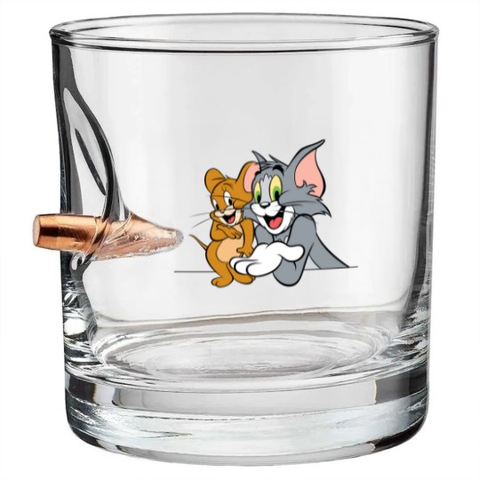 Discover Tom and Jerry Bullet Whiskey Glasses