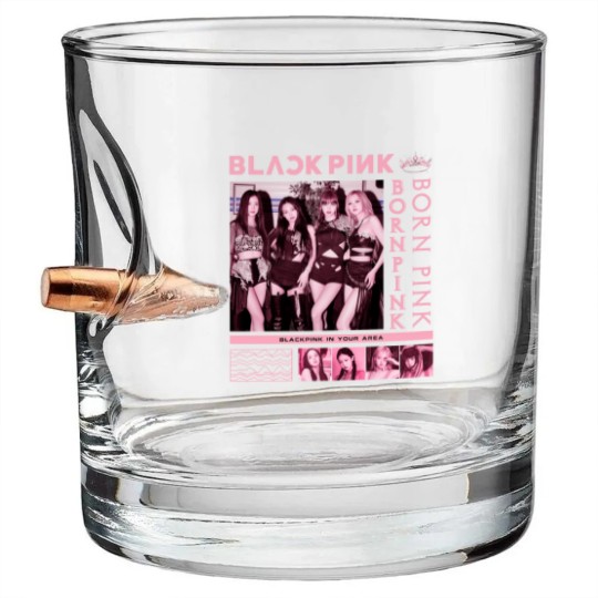 Discover Blackpink Bullet Whiskey Glasses, Black Pink Bullet Whiskey Glasses For Fan, Blackpink Kpop Bullet Whiskey Glasses