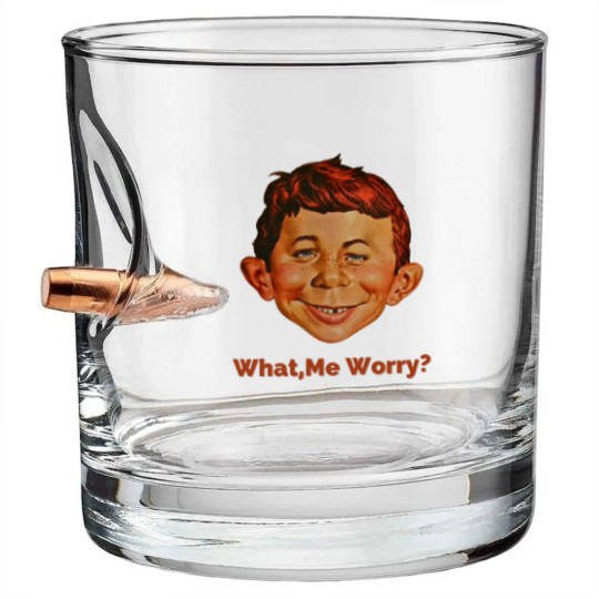 Discover alfred e neuman Bullet Whiskey Glasses