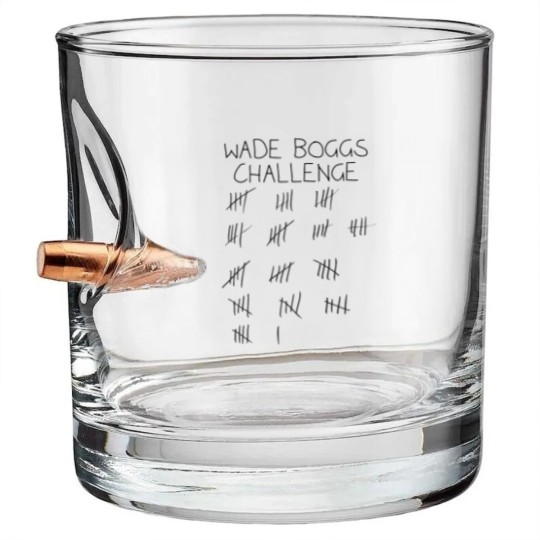 Discover Wade Boggs Challenge Bullet Whiskey Glasses
