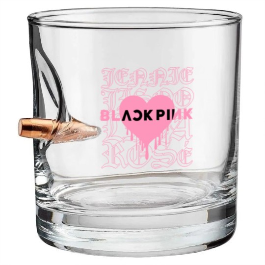 Discover Blackpink Bullet Whiskey Glasses, Born Pink Bullet Whiskey Glasses, Love On F.ire Blackpink