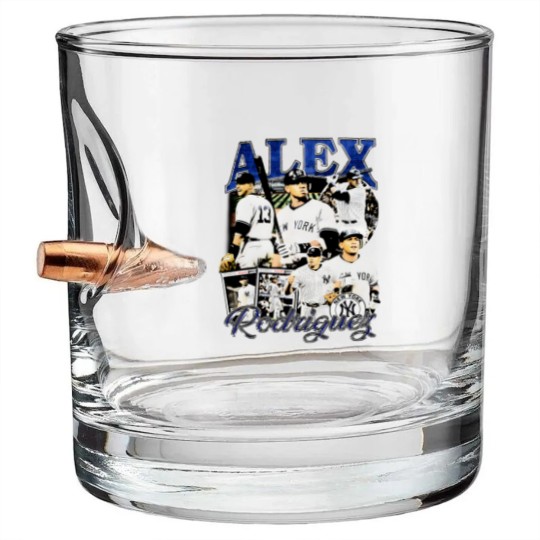 Discover Alex Rodriguez Bullet Whiskey Glasses