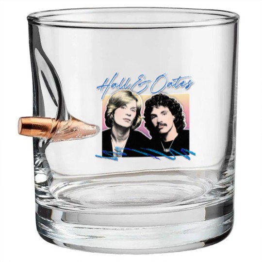 Discover Hall And Oates Bullet Whiskey Glasses