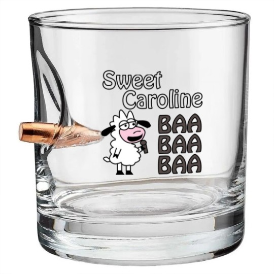 Discover Sheep Caroline - Sweet Caroline - Bullet Whiskey Glasses