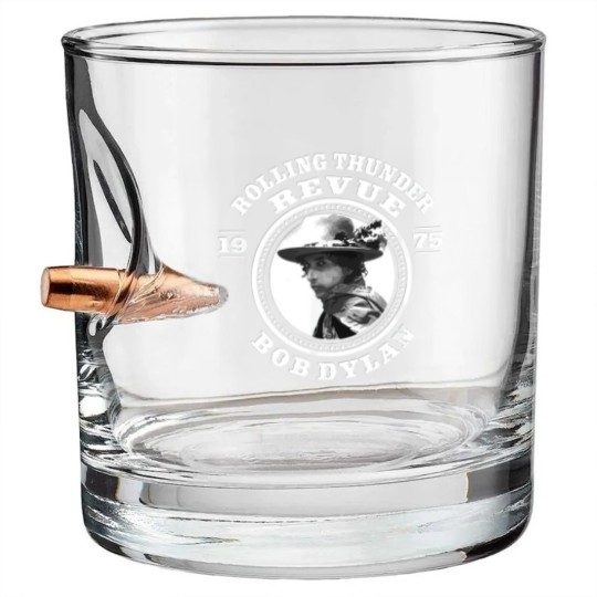 Discover Bob Dylan Revue Bullet Whiskey Glasses