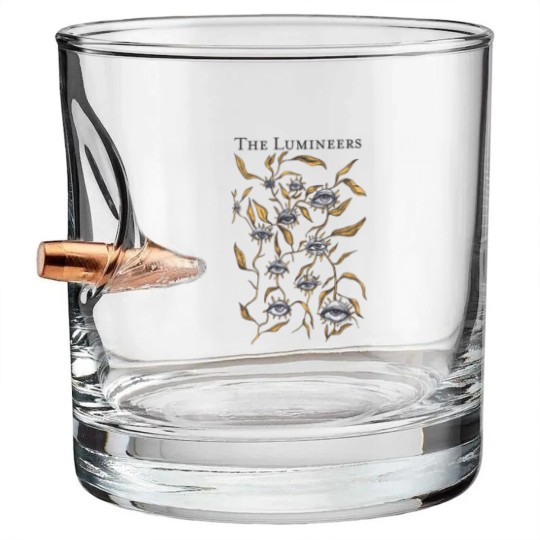Discover The Lumineers Brightside World Tour Music Band Bullet Whiskey Glasses,Music Tour Bullet Whiskey Glasses
