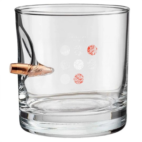 Discover Pilotss band blurryface album logo Bullet Whiskey Glasses