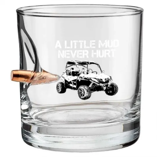Discover Original Mud Mode Cf Moto Gift Sxs Atv Riding Mudd Bullet Whiskey Glasses
