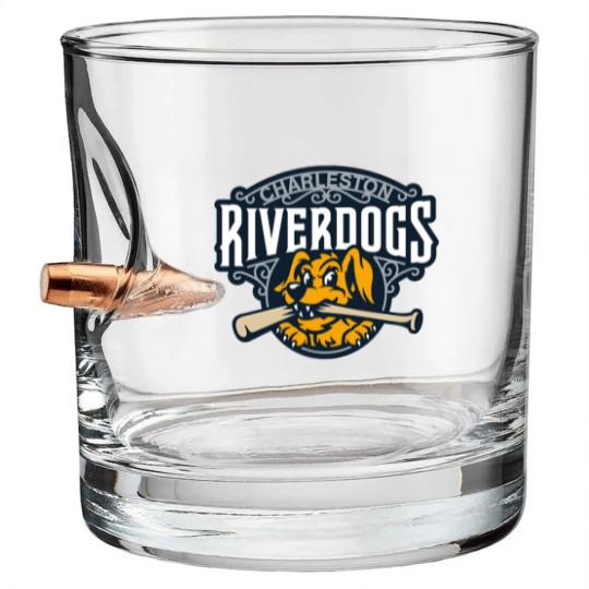 Discover Charleston RiverDogs Bullet Whiskey Glasses