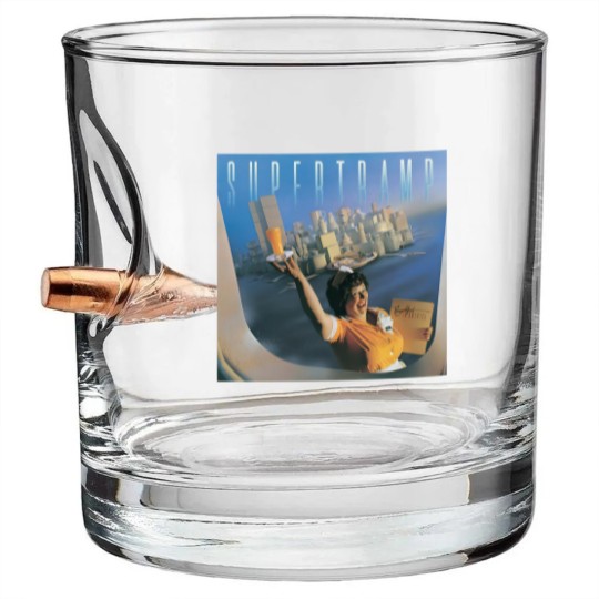 Discover Supertramp Breakfast in America Bullet Whiskey Glasses