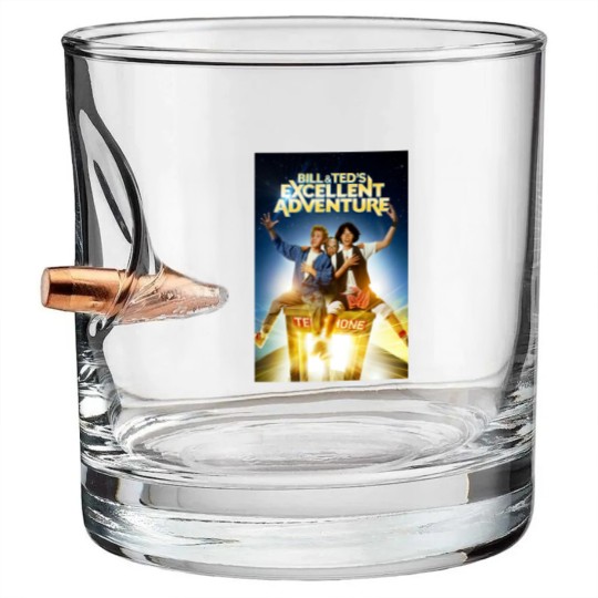 Discover Bill and Ted's Excellent Adventure Bullet Whiskey Glasses