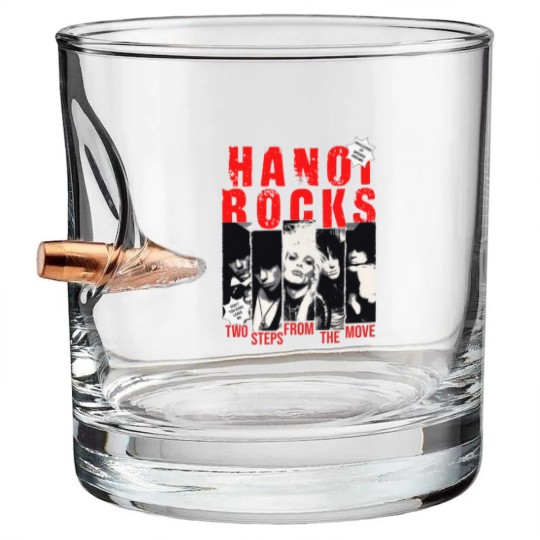 Discover Hanoi Rocks Two Steps Women's Bullet Whiskey Glasses