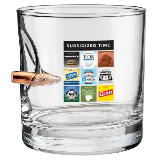 Discover Subsidized Time from Infinite Jest - Infinite Jest - Bullet Whiskey Glasses