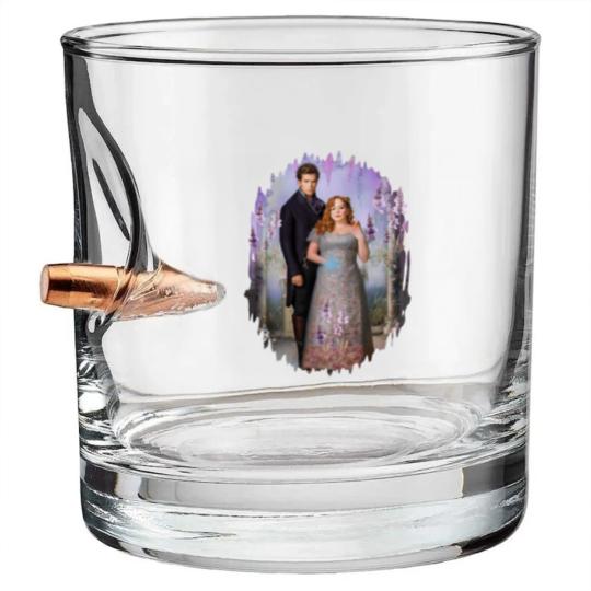Discover Penelope and Colin Bridgerton Bullet Whiskey Glasses