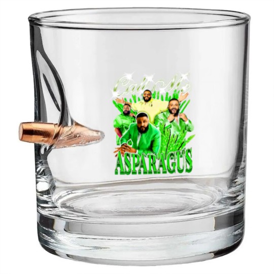 Discover Dj Khaled Call Me Asparagus Vintage Bullet Whiskey Glasses