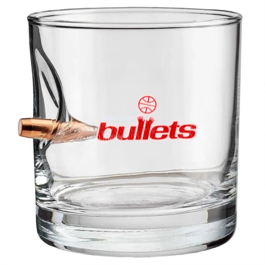 Discover Defunct Washington Bullets Basketball Team - Basketball - Bullet Whiskey Glasses Bullet Whiskey Glasses