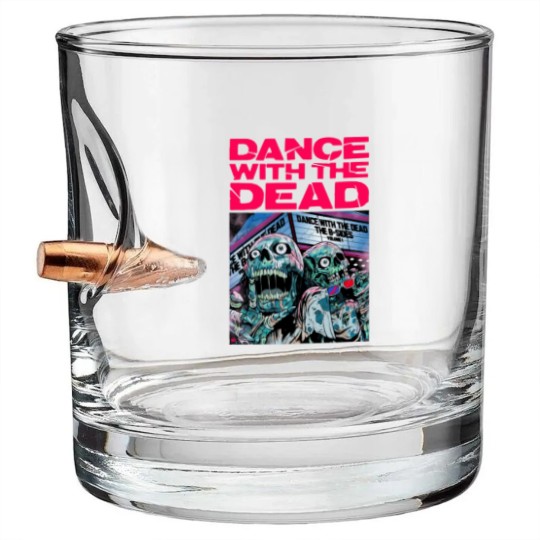 Discover DANCE WITH THE DEAD Bullet Whiskey Glasses
