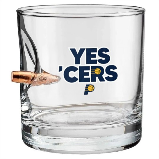 Discover Vintage Yes 'Cers Design Funny Vintage Yes 'Cers Unisex Bullet Whiskey Glasses