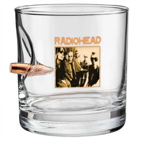 Discover Radiohead Classic Vintage Bullet Whiskey Glasses