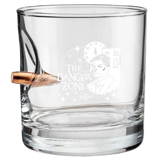 Discover About to Enter the Danger Zone - Archer - Bullet Whiskey Glasses