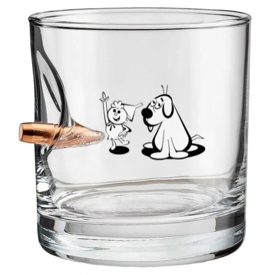 Discover Tom Terrific and Manfred the Wonder Dog - Cartoons - Bullet Whiskey Glasses