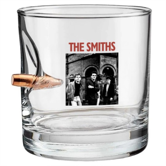Discover The Smiths Bullet Whiskey Glasses, The Smiths Vintage Bullet Whiskey Glasses, The Smiths 80S Tour Bullet Whiskey Glasses, The Smiths Rock Band Bullet Whiskey Glasses