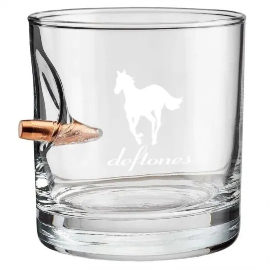 Discover Vintage Deftone White Pony Bullet Whiskey Glasses