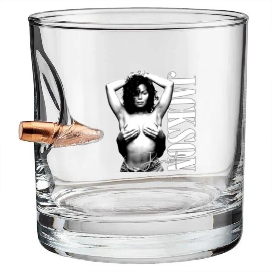 Discover Janet Jackson Concert Tour Bullet Whiskey Glasses, Vintage Janet Jackson Bullet Whiskey Glasses