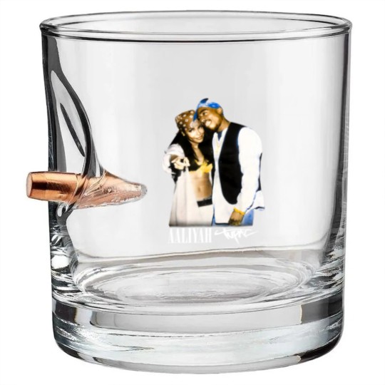 Discover Aaliyah & Tupac Bullet Whiskey Glasses