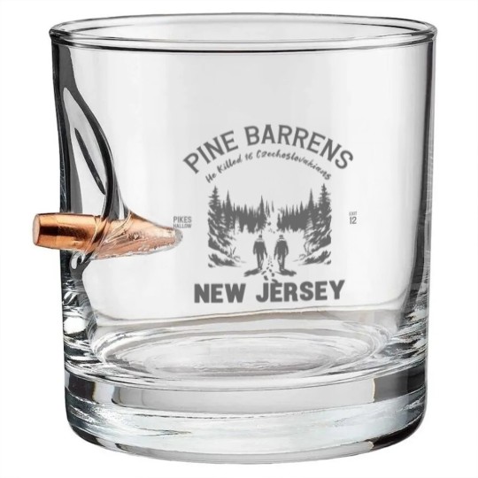 Discover Pine Barrens The Sopranos Bullet Whiskey Glasses