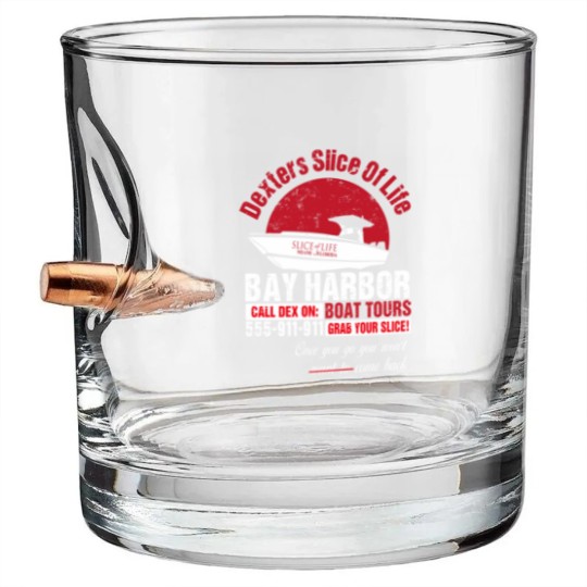 Discover Cool Dexter Bay Harbor Boat Tours Bullet Whiskey Glasses