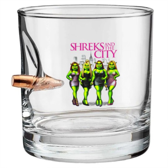 Discover Shreks And The City Bullet Whiskey Glasses, Shrek Funny Bullet Whiskey Glasses, Shrek Face Meme Bullet Whiskey Glasses