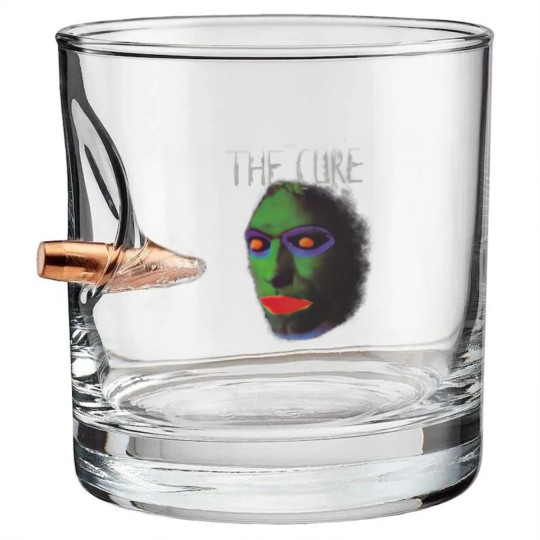 Discover THE CURE Robert Smith goth - new wave 80s - The Cure Bullet Whiskey Glasses