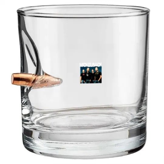 Discover Nickelback Bullet Whiskey Glasses, Nickelback Fan Gift, Rollin New Album, Brandon Kroeger