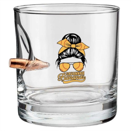 Discover Savannah Bananas Baseball, BANANAS BASEBALL Bullet Whiskey Glasses