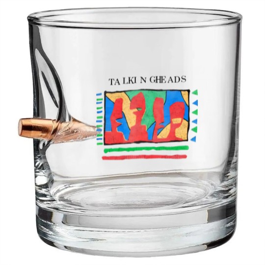 Discover Talking Heads Vintage Distressed - Talking Heads - Bullet Whiskey Glasses