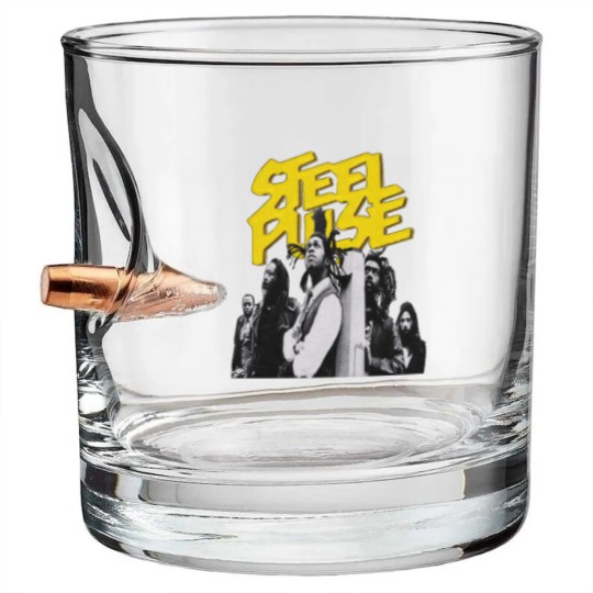 Discover steel pulse Bullet Whiskey Glasses