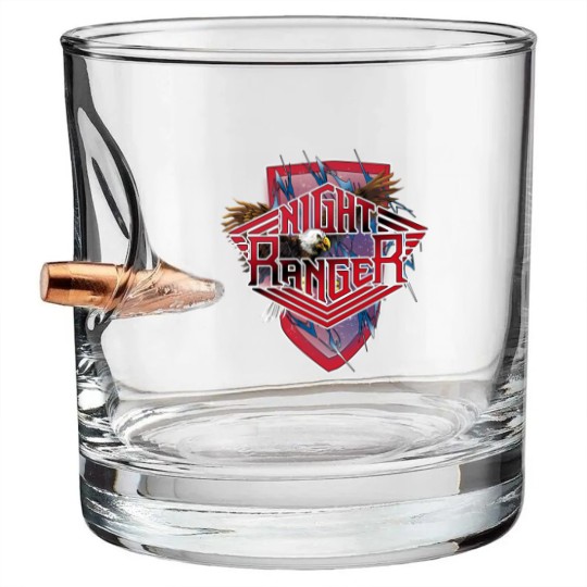 Discover Night ranger Bullet Whiskey Glasses