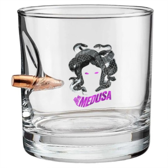 Discover My Girl Medusa Bullet Whiskey Glasses Medusa Snake Face Bullet Whiskey Glasses