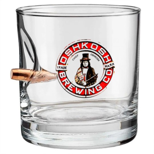 Discover Chief Oshkosh Beer Bullet Whiskey Glasses