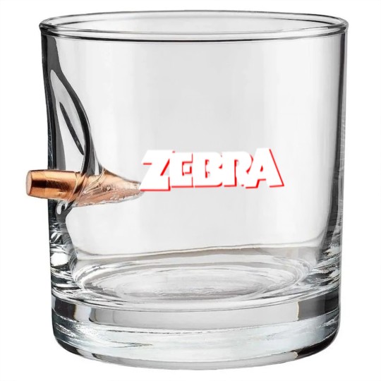 Discover Zebra No Tellin Lies band Bullet Whiskey Glasses