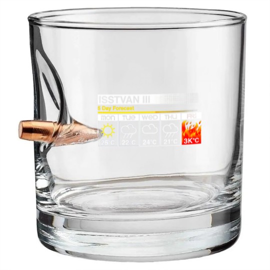 Discover Grim Forecast - Warhammer 40k - Bullet Whiskey Glasses