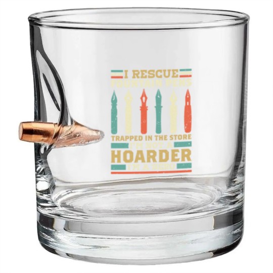 Discover Collectors Pens Ink Fountain Pen Collector Gifts Bullet Whiskey Glasses