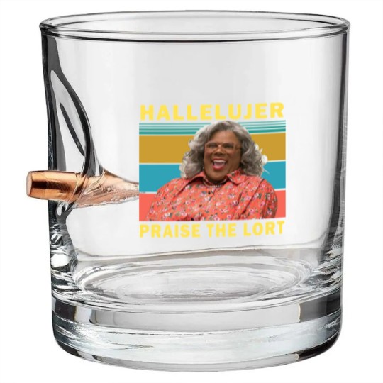 Discover Madea Hallelujer Praise The Lort Vintage Bullet Whiskey Glasses